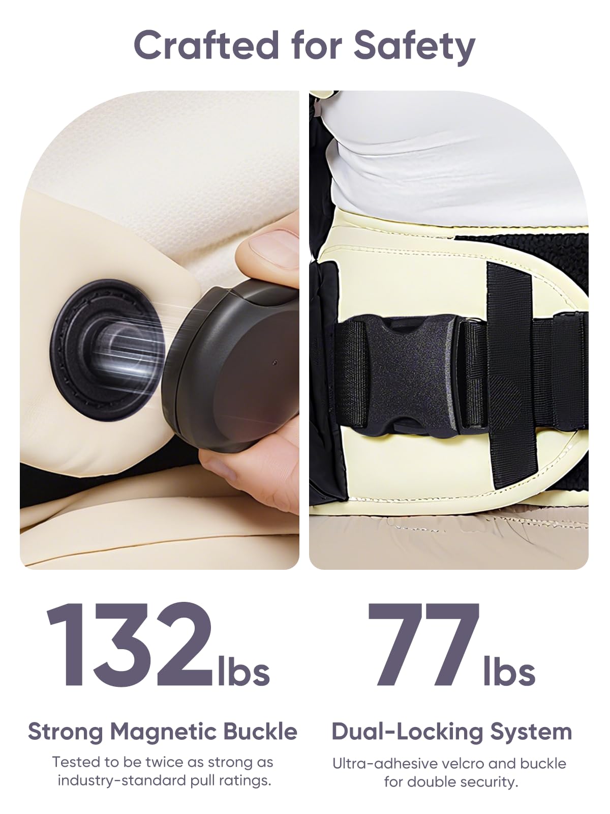 bonoch skin-friendly cotton and breathable mesh fabric in use