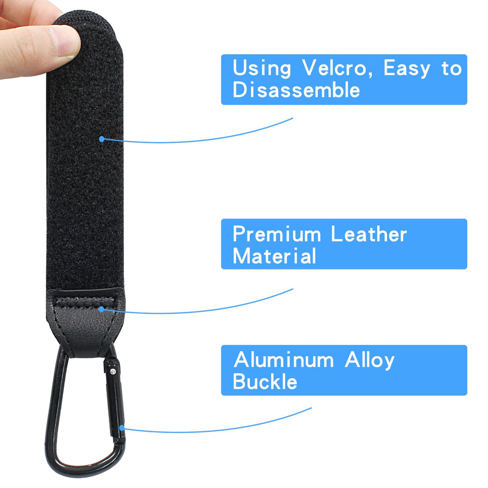 Two-pack Bonsicoky hooks shown for extra storage on a shopping cart.