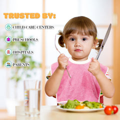 Bonuci terry cotton bib, soft and breathable for teething days.