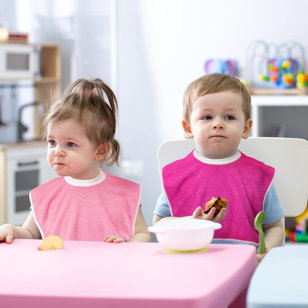 Bonuci machine-washable baby bibs, easy cleanup after feeding.