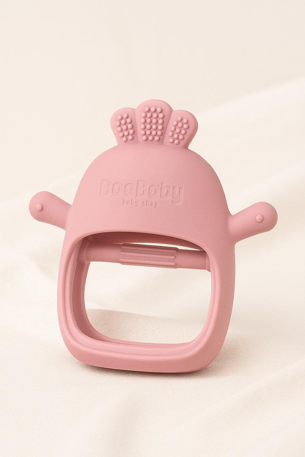 Boobaby teether is easy to sanitize via dishwasher or boiling