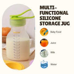 BOOBCUBE easy-to-clean canteen supports quick cleanup after pumping sessions.