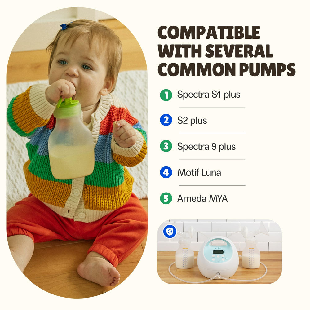 BOOBCUBE durable, reusable canteen for many pumping sessions and reduced waste.