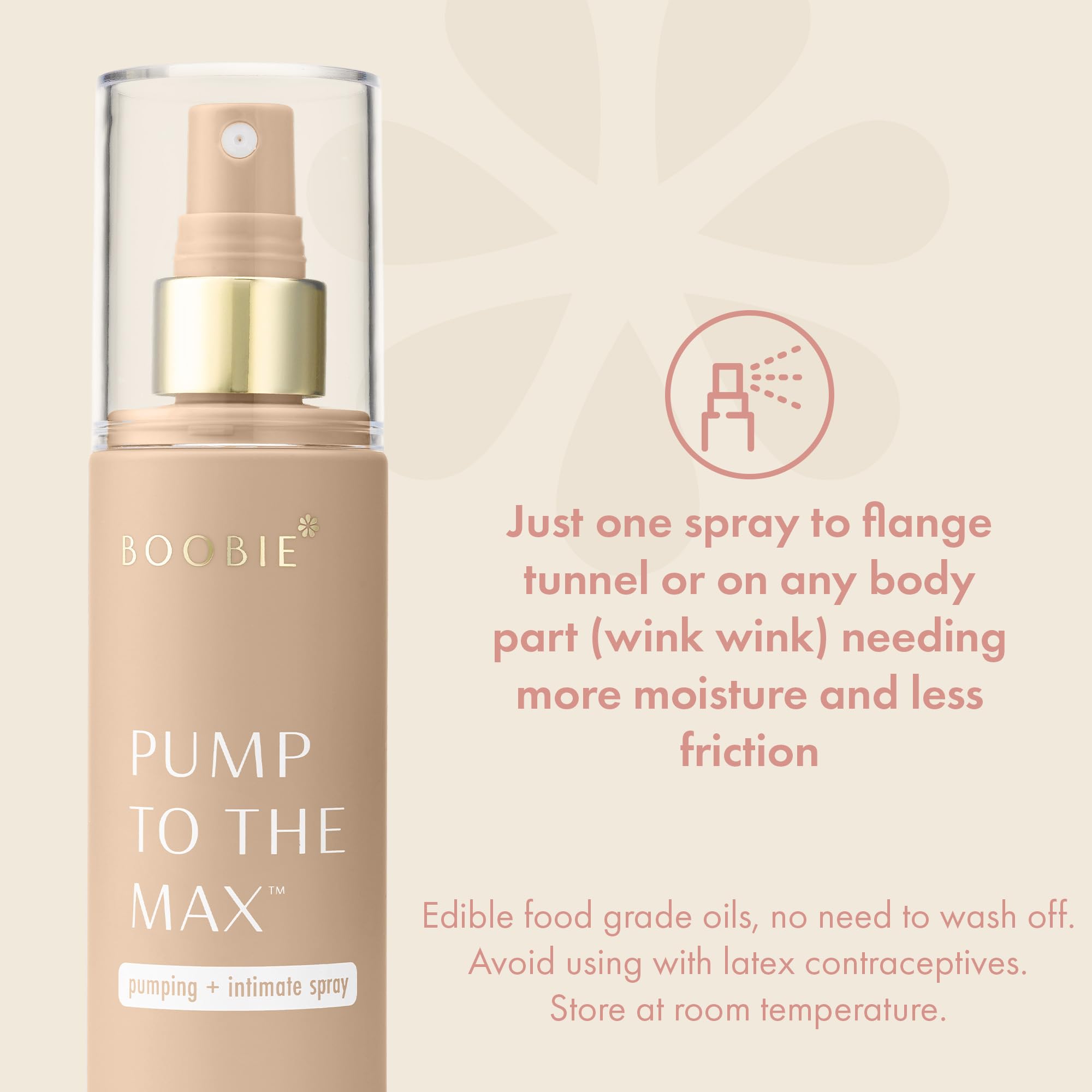Boobie Pumping Spray complements breastfeeding essentials for everyday mom life