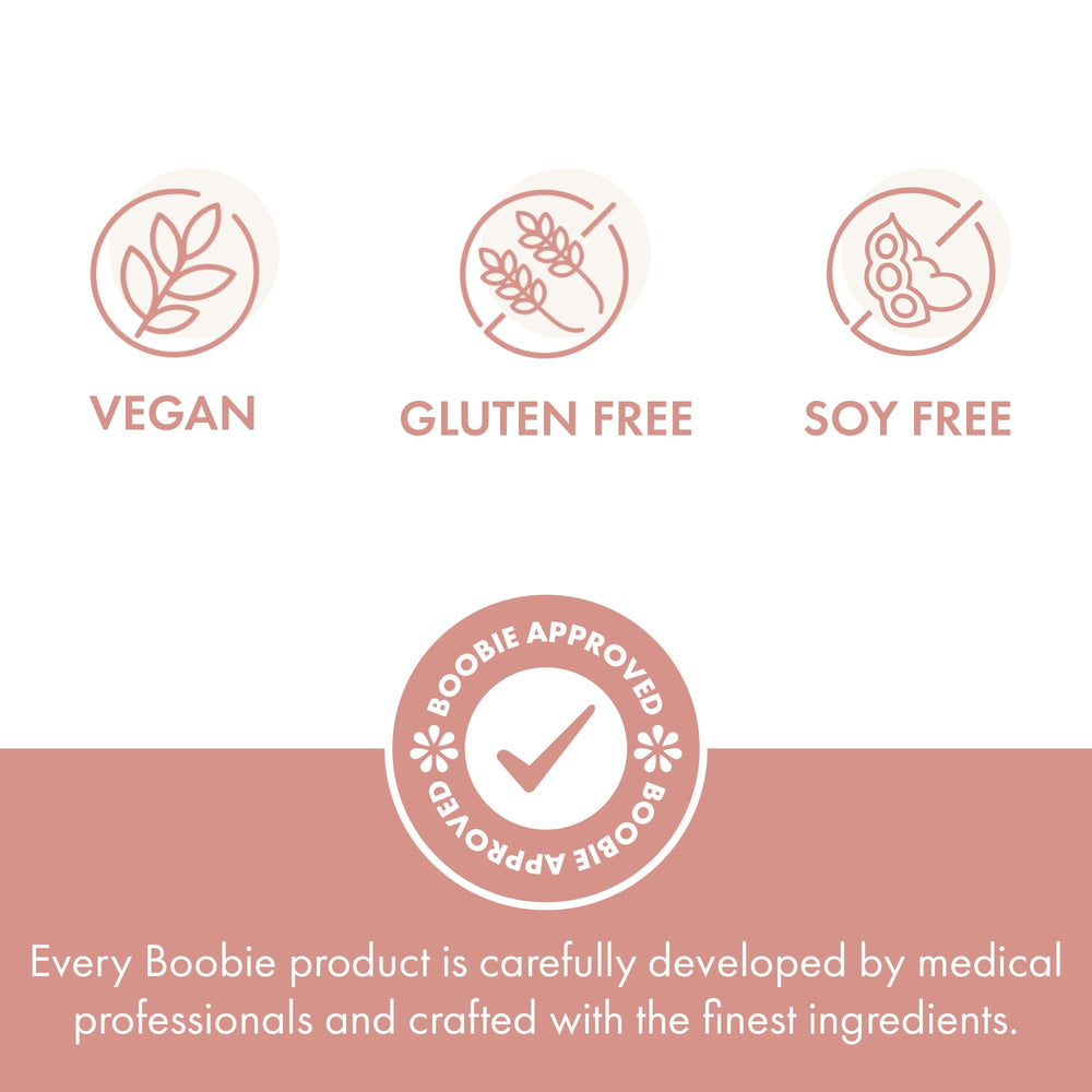 Boobie Pumping Spray with clean ingredients for safe daily use