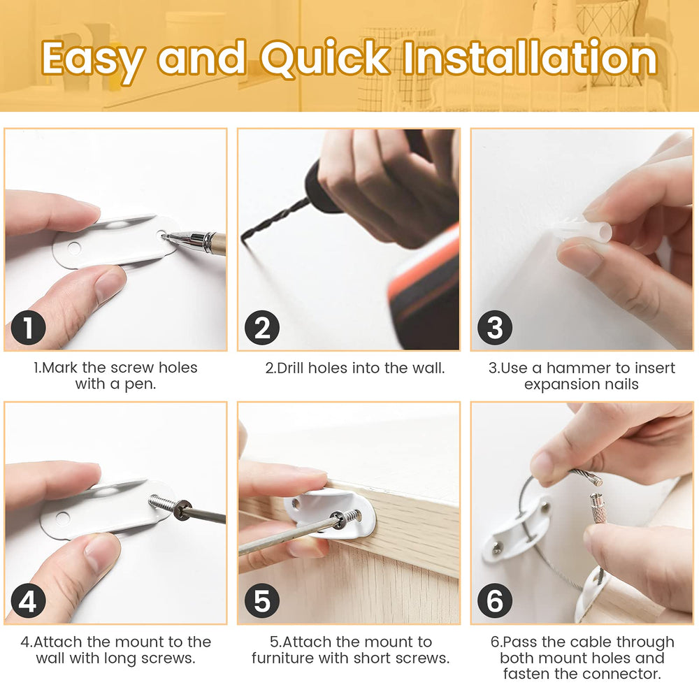 Booda Brand quick-release straps allow effortless detachment for moving furniture.