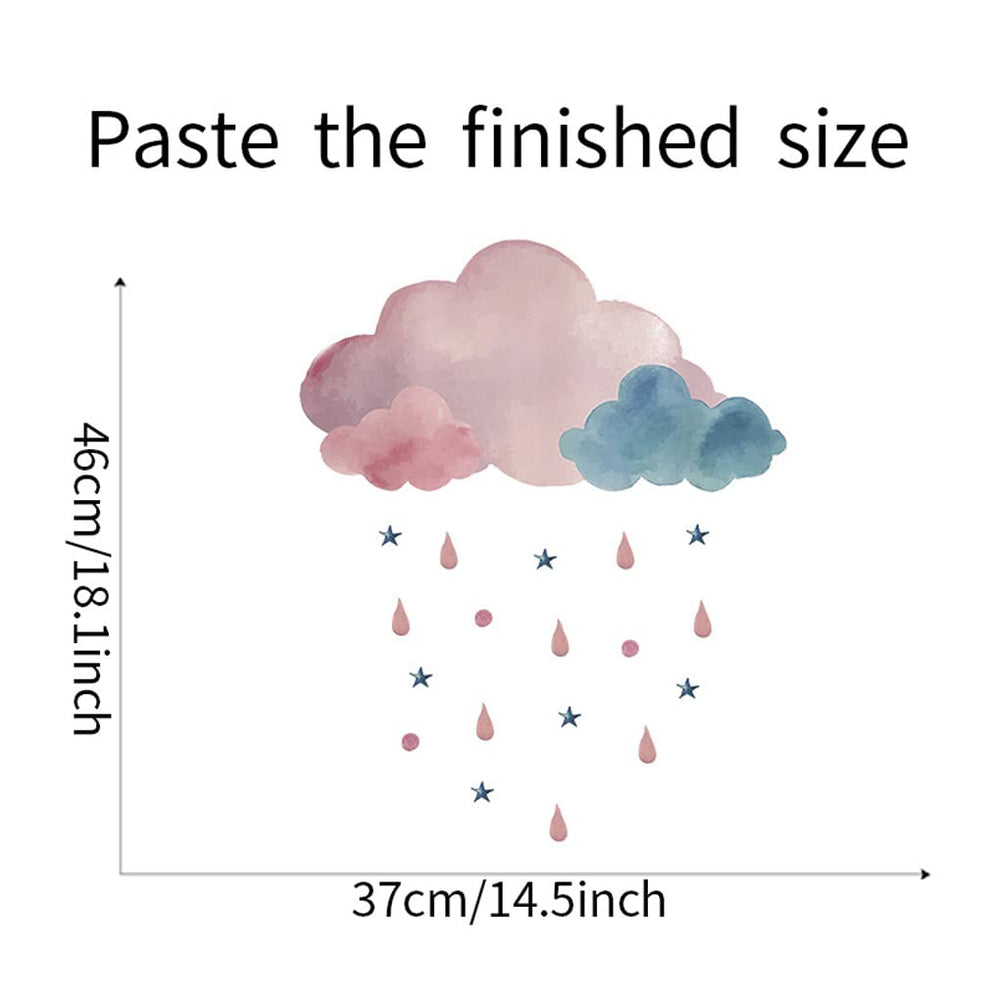 BooDecal bedroom wall sticker pink brightens small rooms.