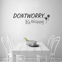 BooDecal 22x7 wall decal adds a bold focal point to living areas.