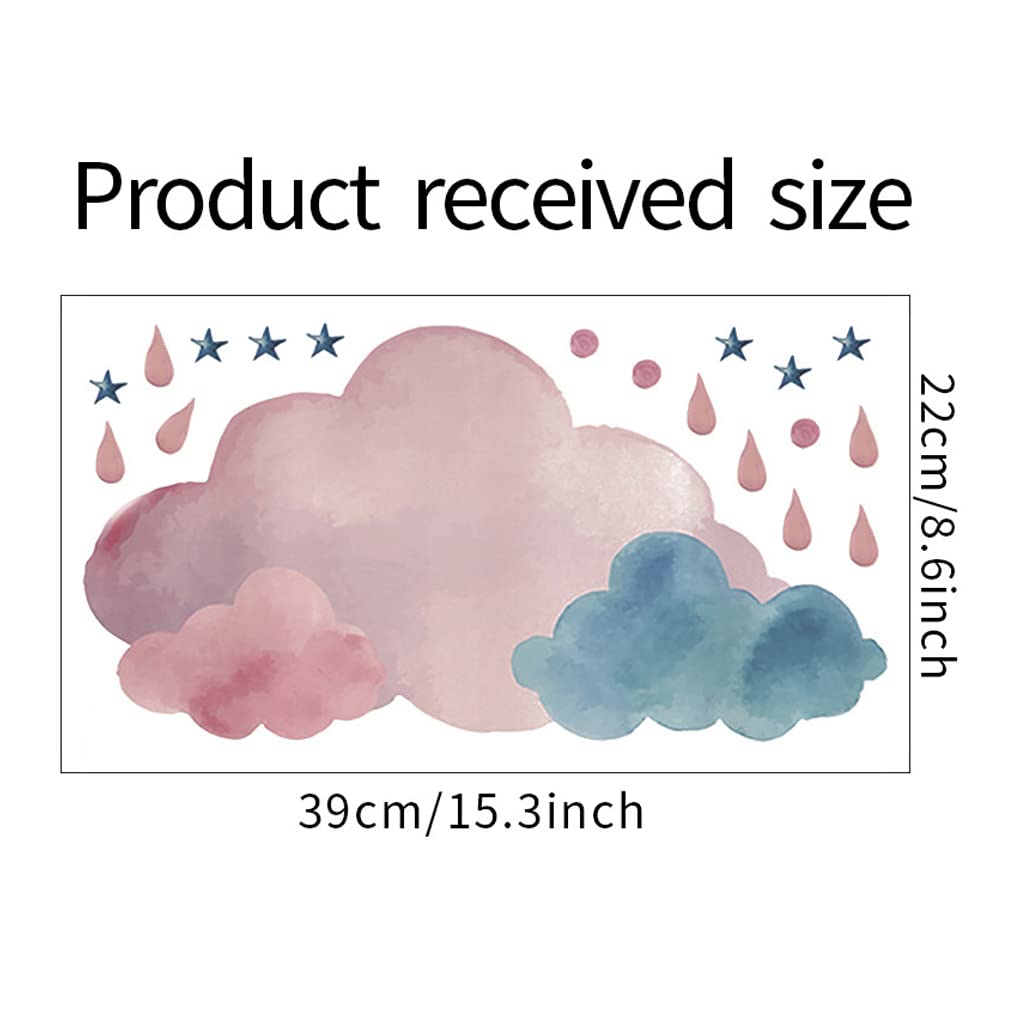BooDecal living room decor wall sticker adds gentle color.