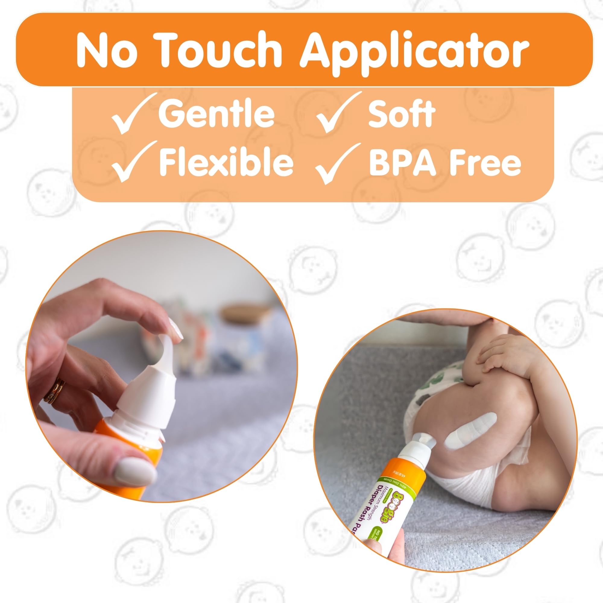 Boogie Diaper Rash Paste with forty percent zinc oxide for protection