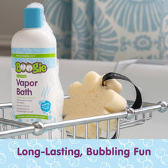 Label highlights plant extracts and fragrance in Boogie Kids Bubble Bath