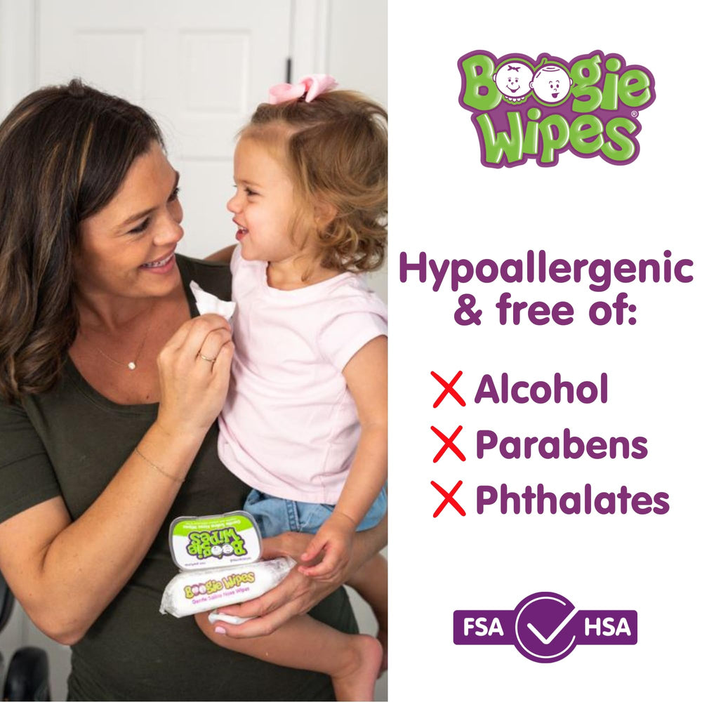 Boogie Wipes Aloe Chamomile Vitamin E for skin comfort