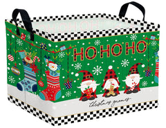 Boohit Christmas gifts basket with collapsible design for easy storage.