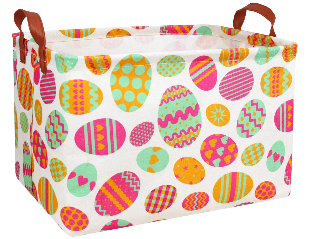 BOOHIT Easter basket with dimensions 14.9x10.2x9.8 inches for gifting and display