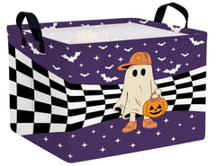 BOOHIT large Halloween candy basket used for treats and decor storage