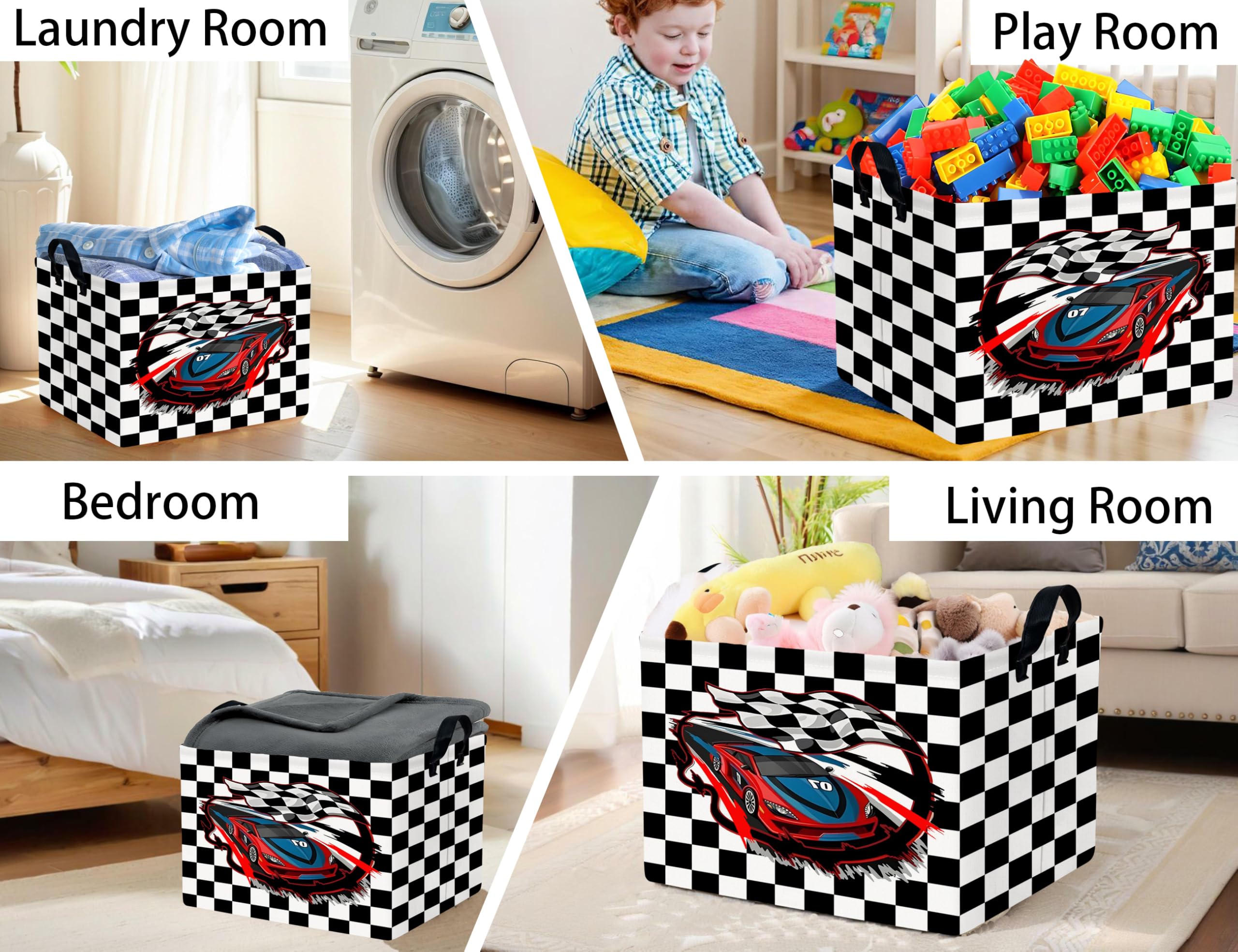 BOOHIT versatile bin stores clothes, books, toys, and more
