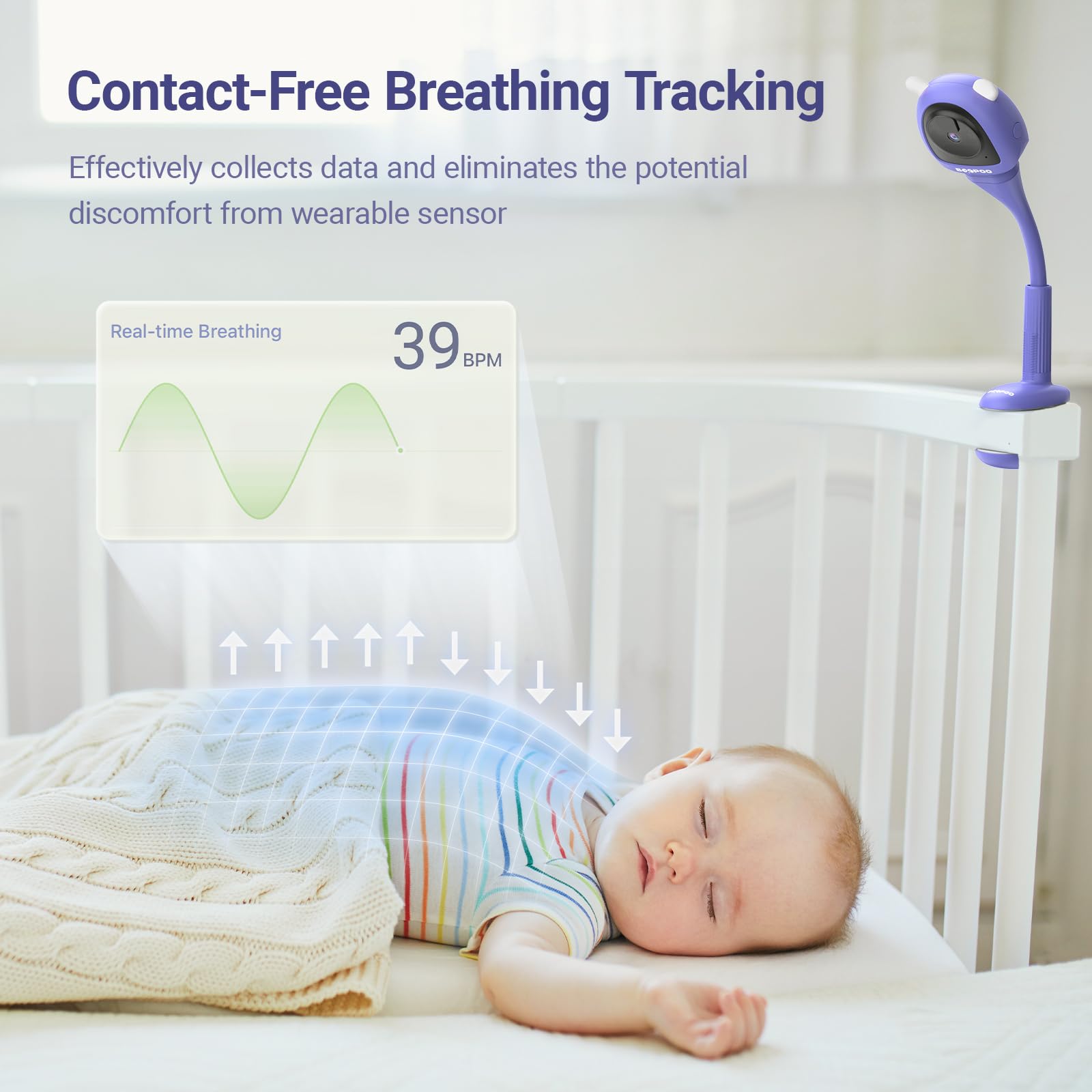 BOOPOO live feed enables real-time monitoring from anywhere with the app