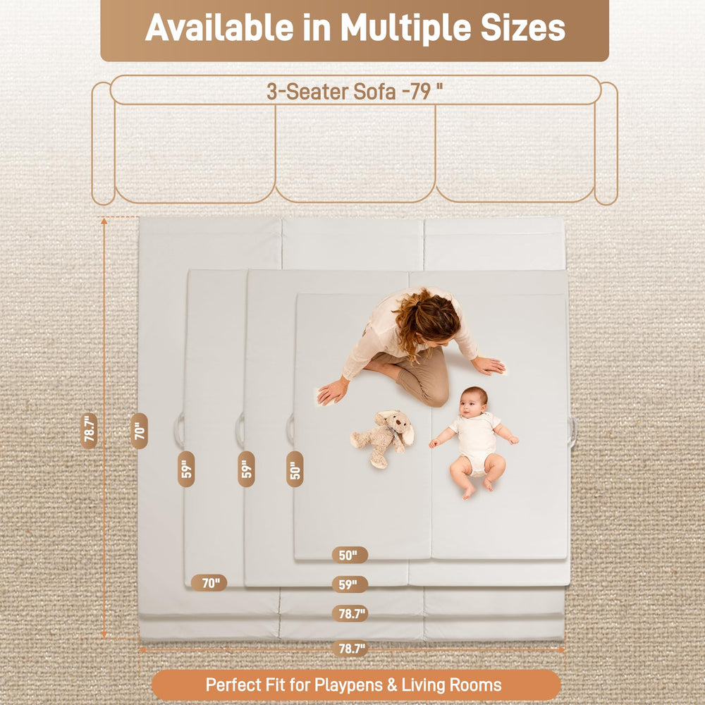 Bootuu Baby Play Mat nursery-ready tatami grey design complements rooms
