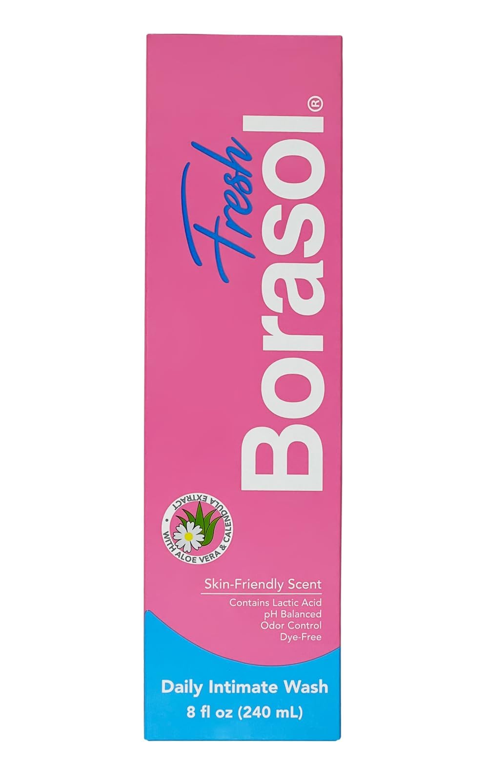 BORASOL Borasol Fresh gel bottle pour for daily intimate care and hydration