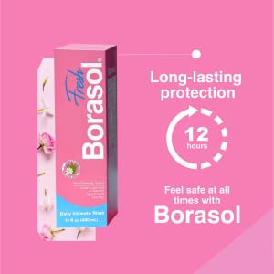 BORASOL Fresh pump dispense for convenient daily use.