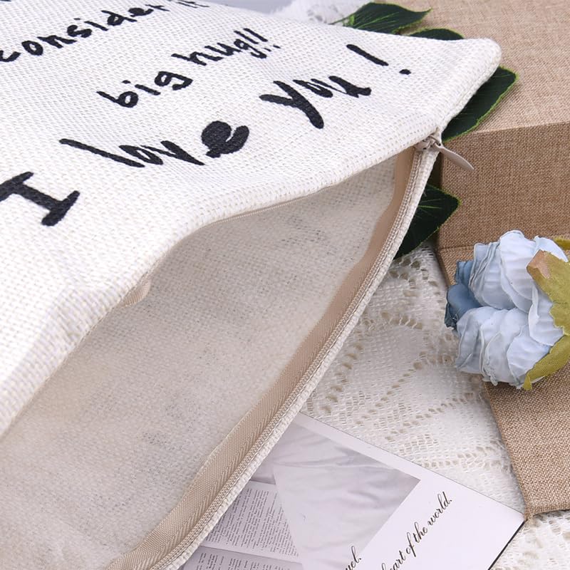 Borhmty I love you message pillow helps daily reminders of affection