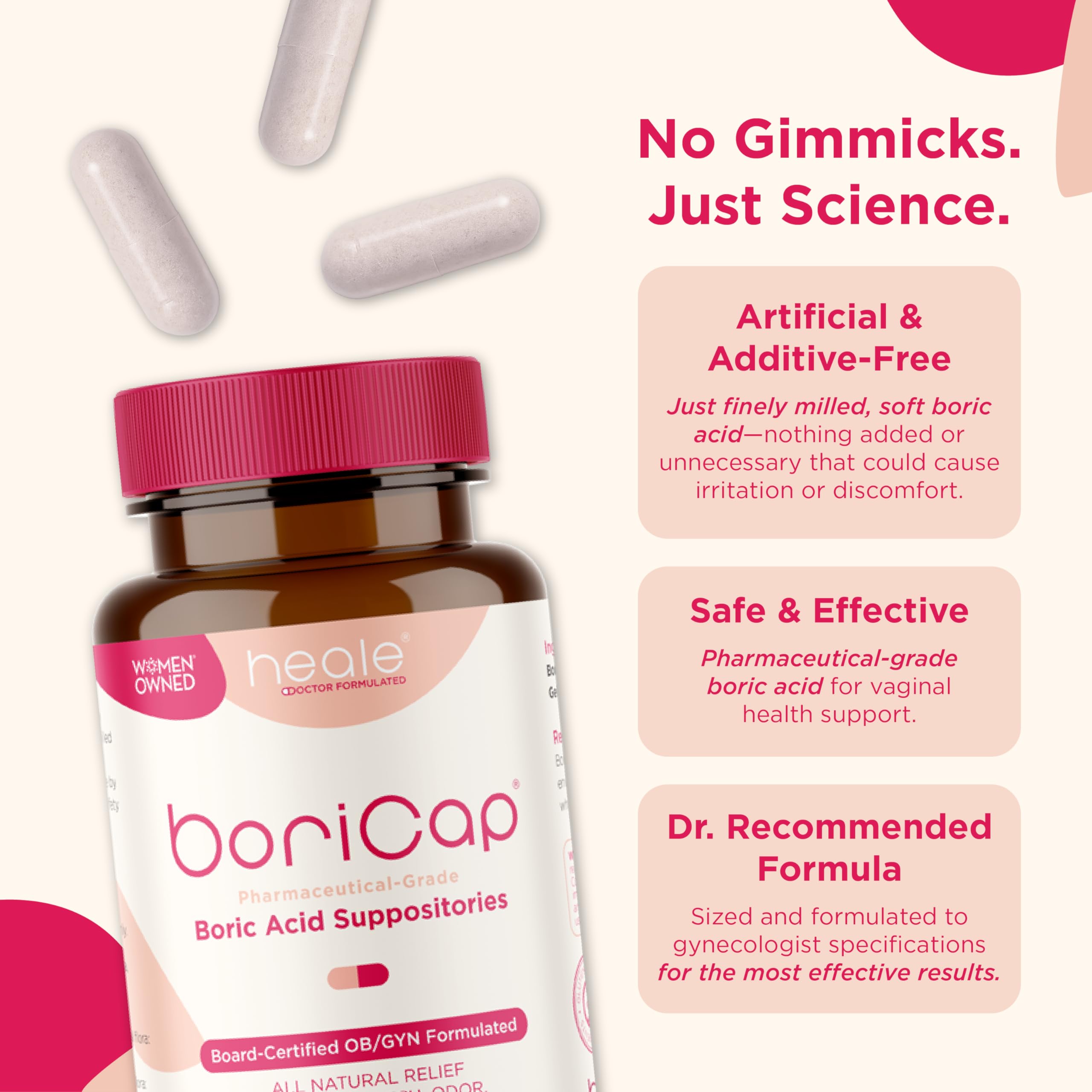 BoriCap 60 capsules blister pack for daily balance support.