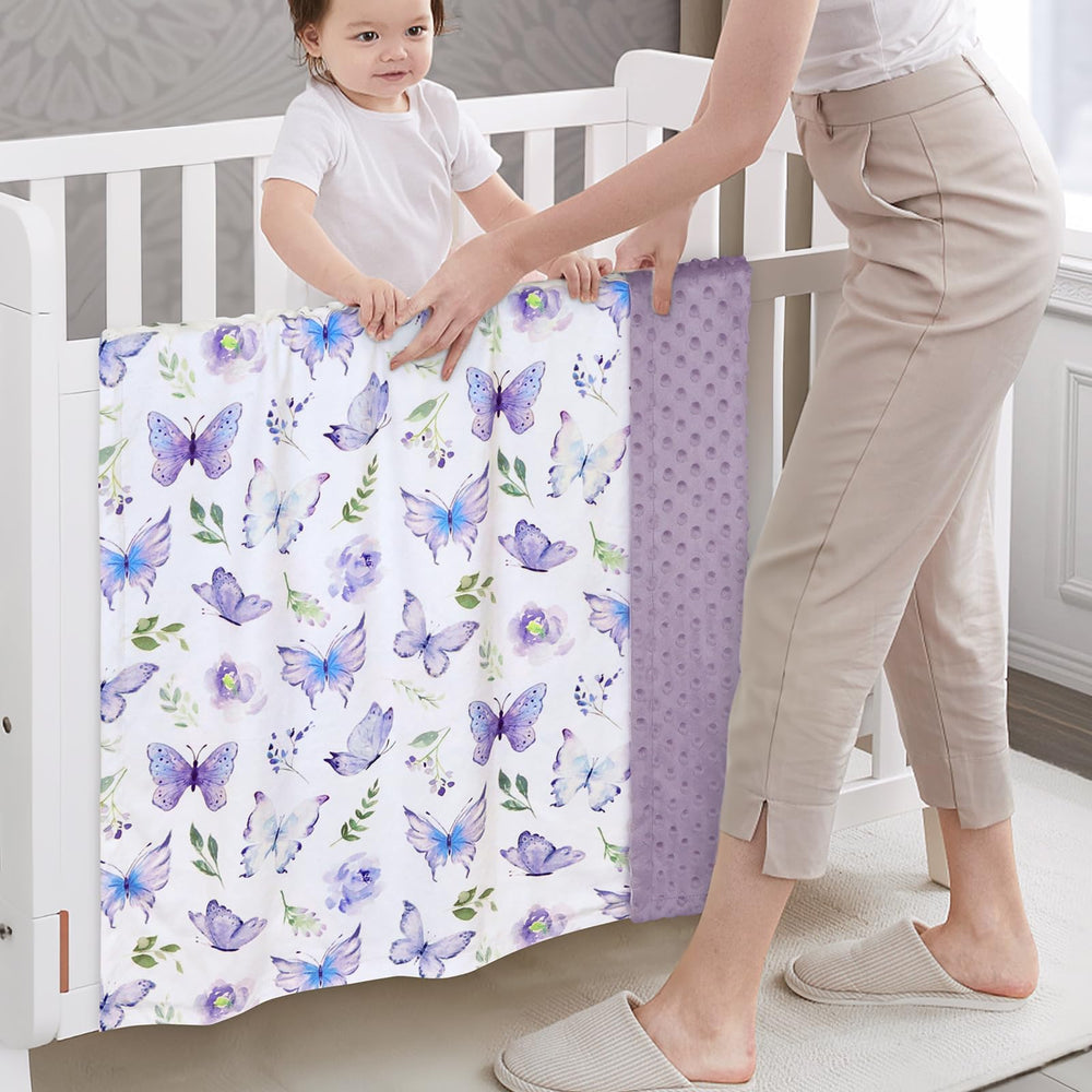 BORITAR easy care blanket suitable for machine wash on gentle cycle