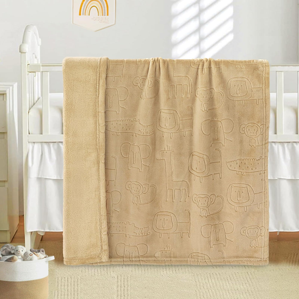 BORITAR lightweight warm blanket perfect for travel with baby