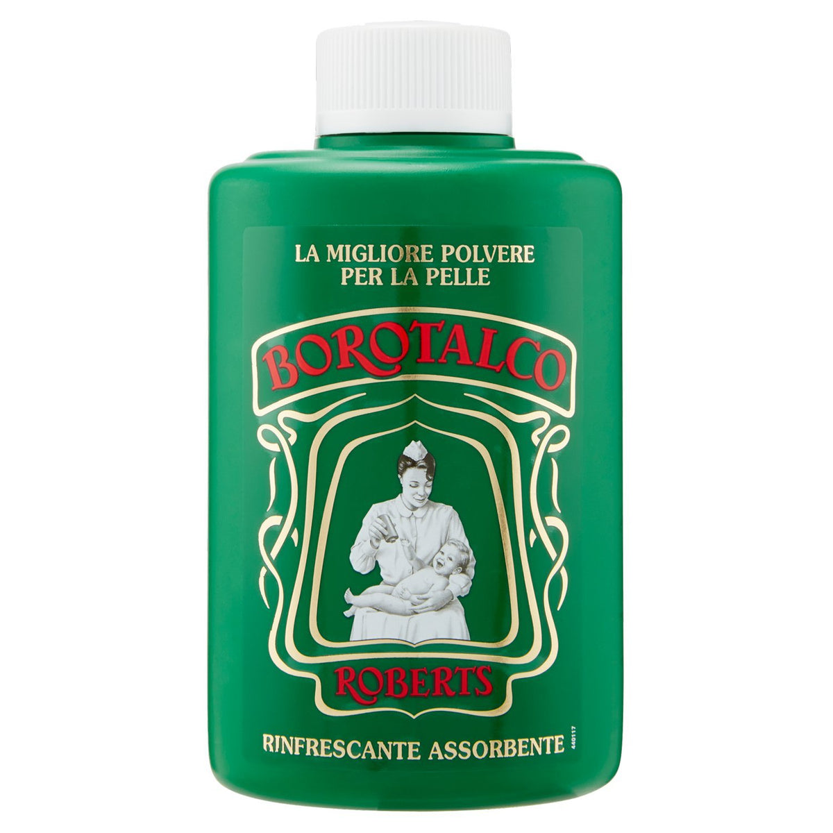 Borotalco talc jar 200 g front view for everyday skin comfort