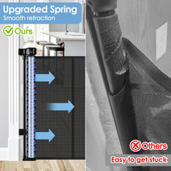 Borthmiu no bottom bars reduce tripping risk in busy homes.
