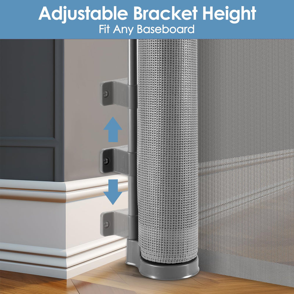 Borthmiu one-handed operation with safety lock controls access safely.