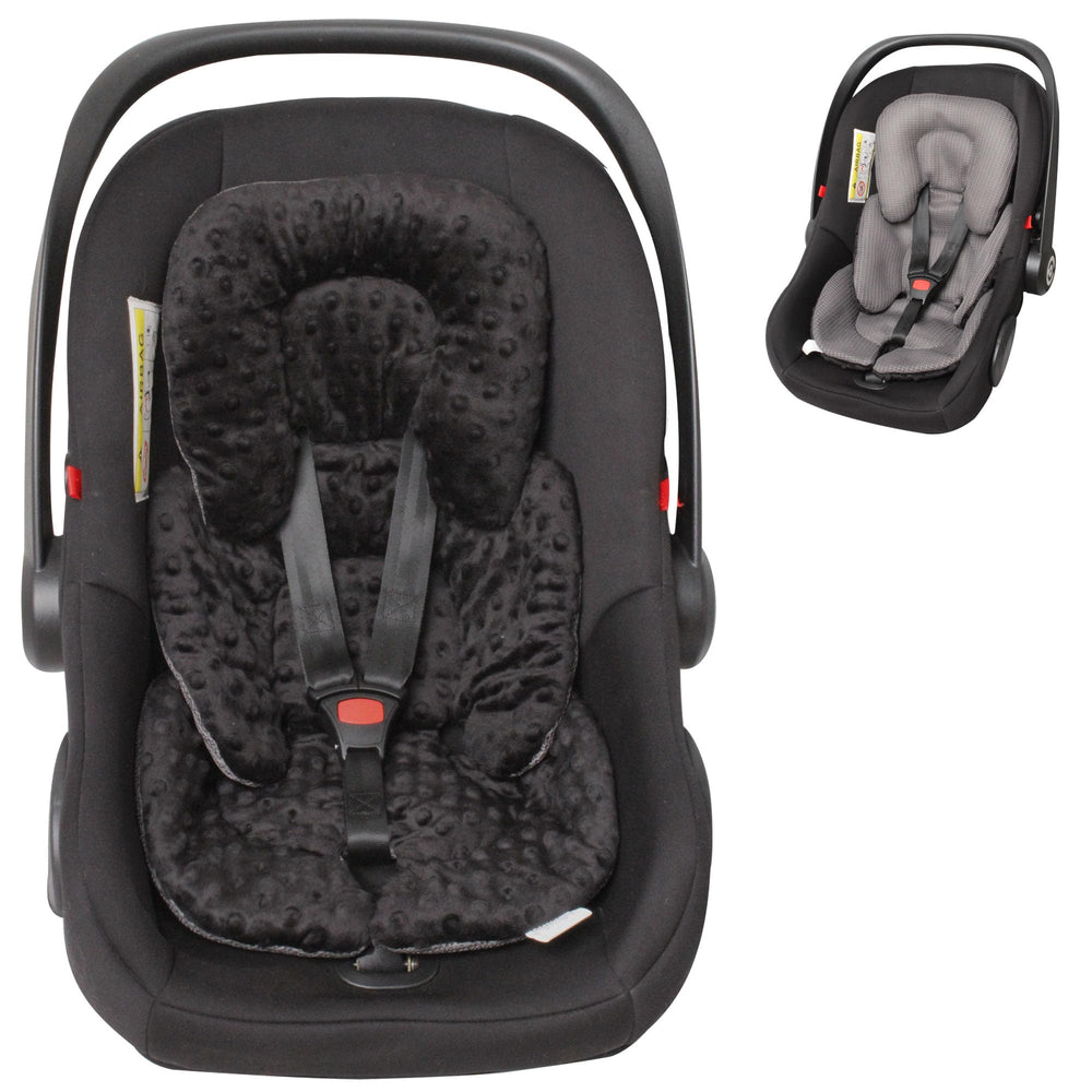 Boryokun infant insert delivers full-body head-to-toe support during car trips.