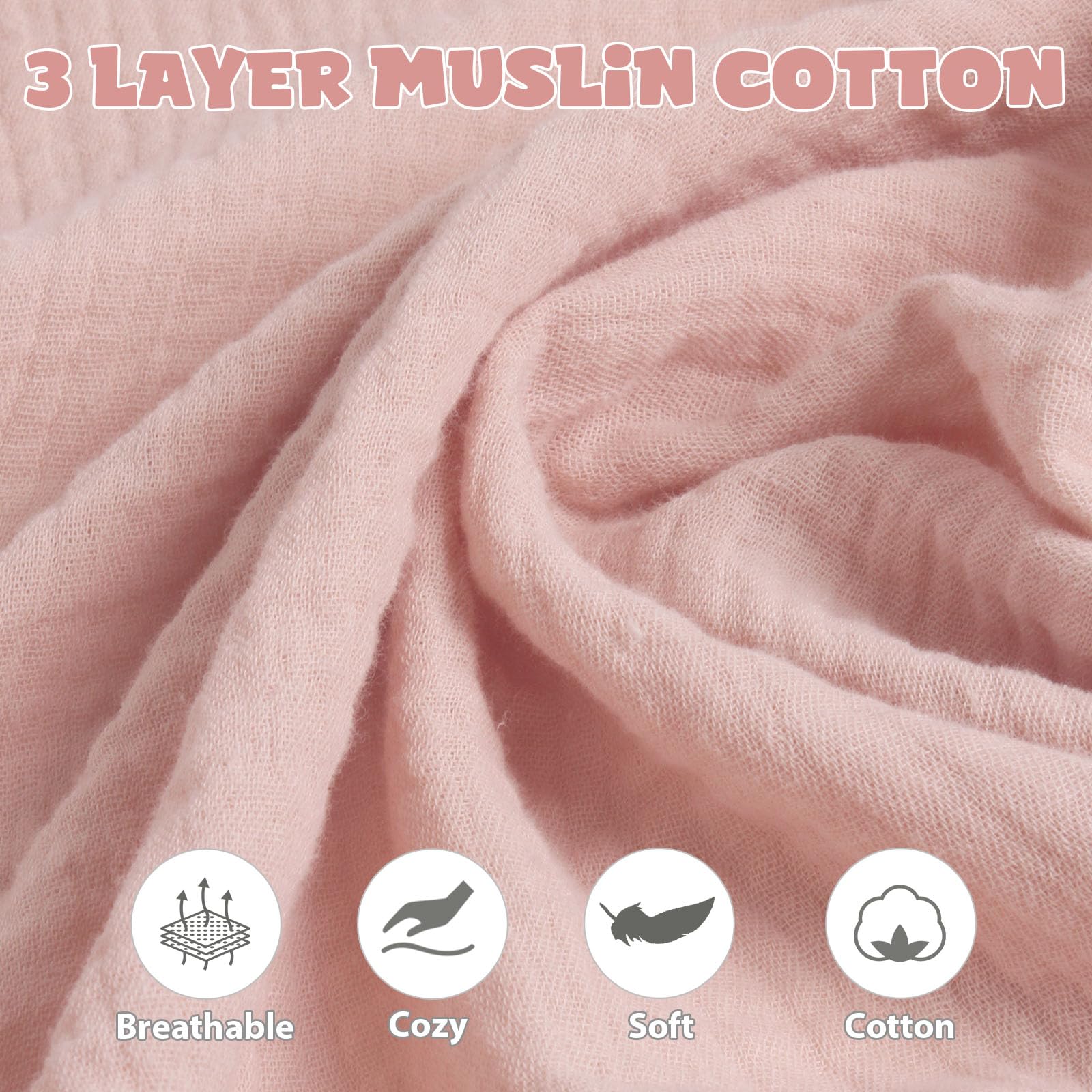 Boryokun muslin car seat cover provides nursing privacy for discreet feeding.