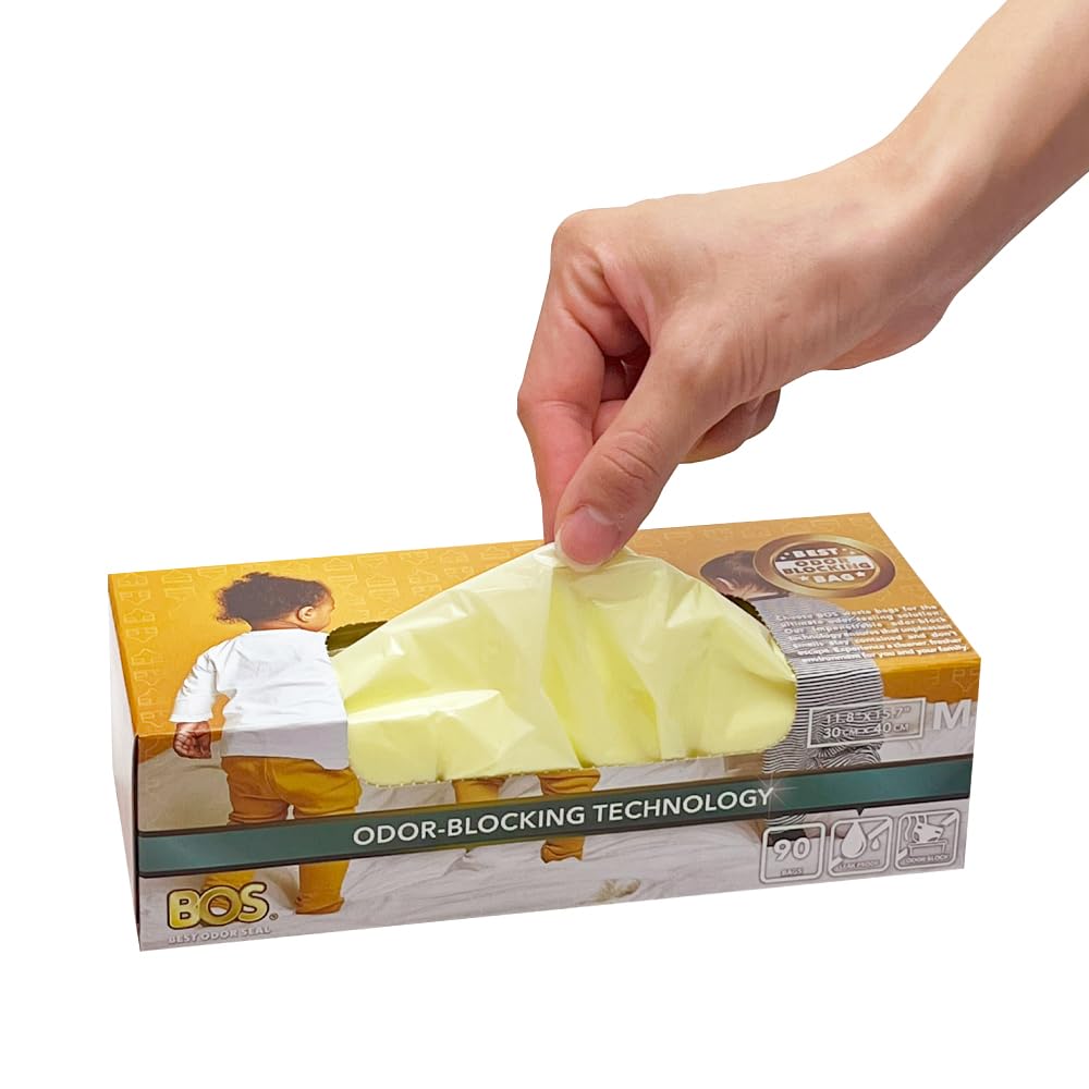 BOS disposable bags medium durability and strong seal for reliable handling