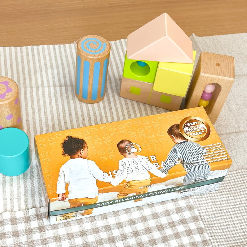 BOS disposable bags medium kitchen use scenario for tidy cleanup