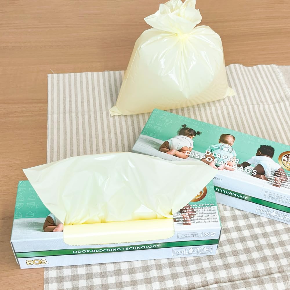 Tear-resistant BOS bags provide durability for diaper disposal