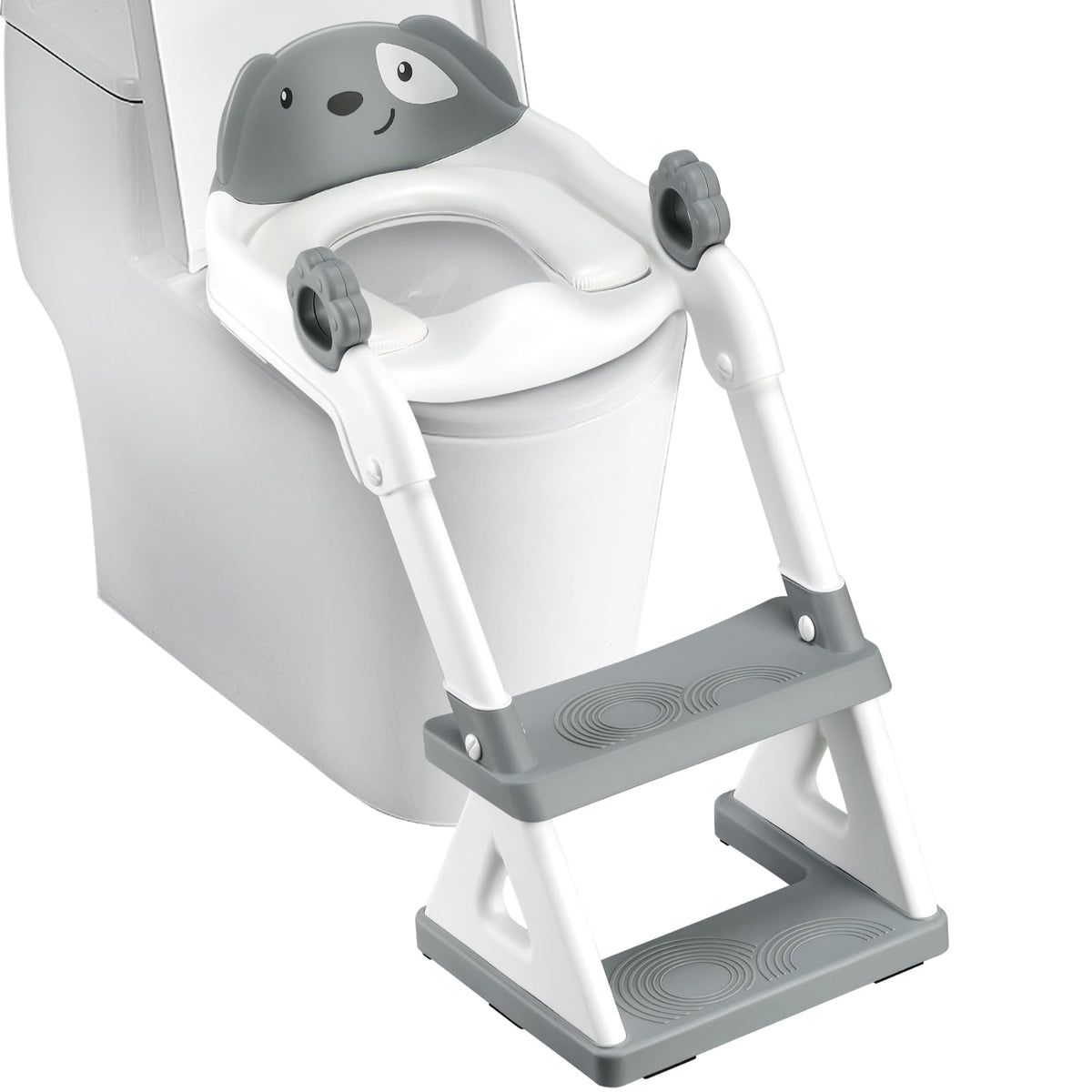 BOSEDSANG potty seat with triangle base stability for steady use.
