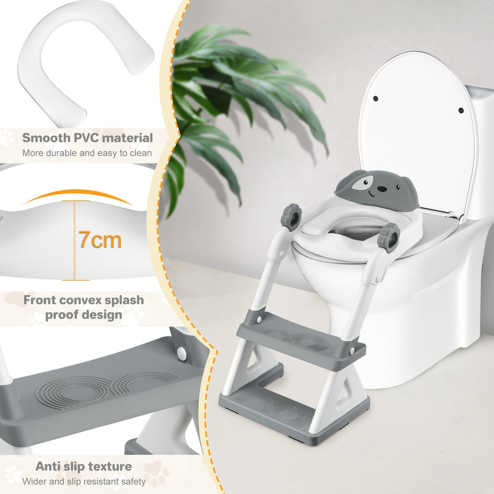 Waterproof PU cushion on the seat provides soft support.