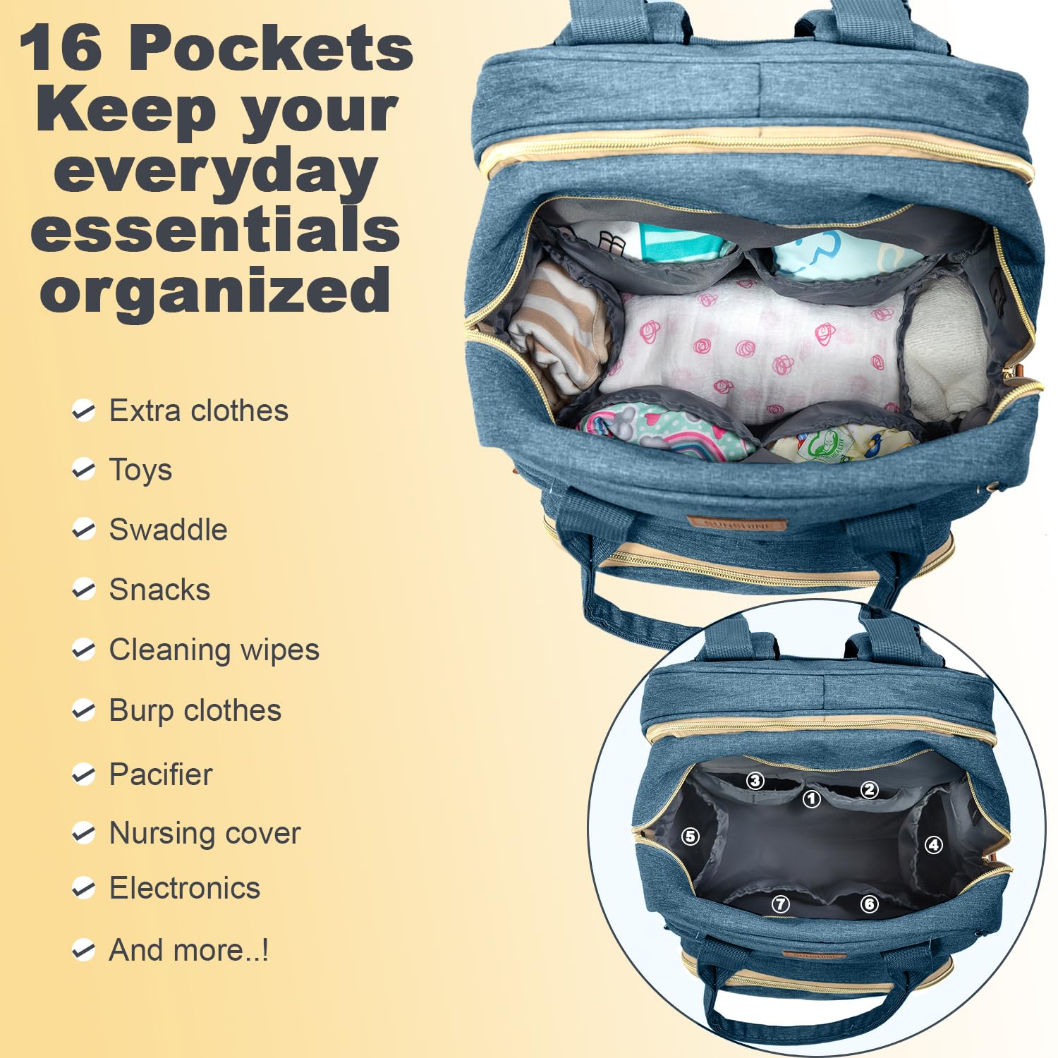BOSI BOZI ECO OUVERTURE insulated bottle pockets keep milk ready on the go