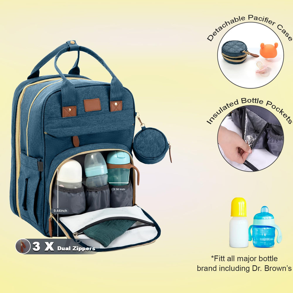 BOSI BOZI ECO OUVERTURE bag showing 15 pockets for quick access