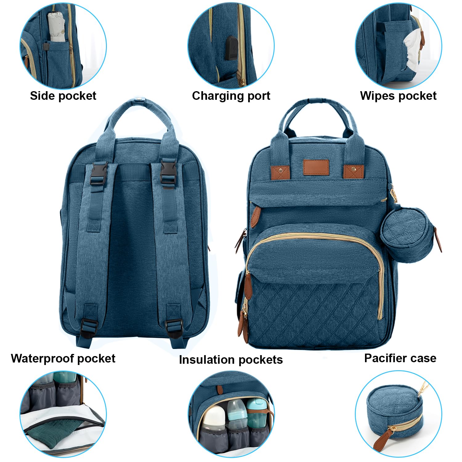 BOSI BOZI ECO OUVERTURE waterproof fabric protects belongings on wet days