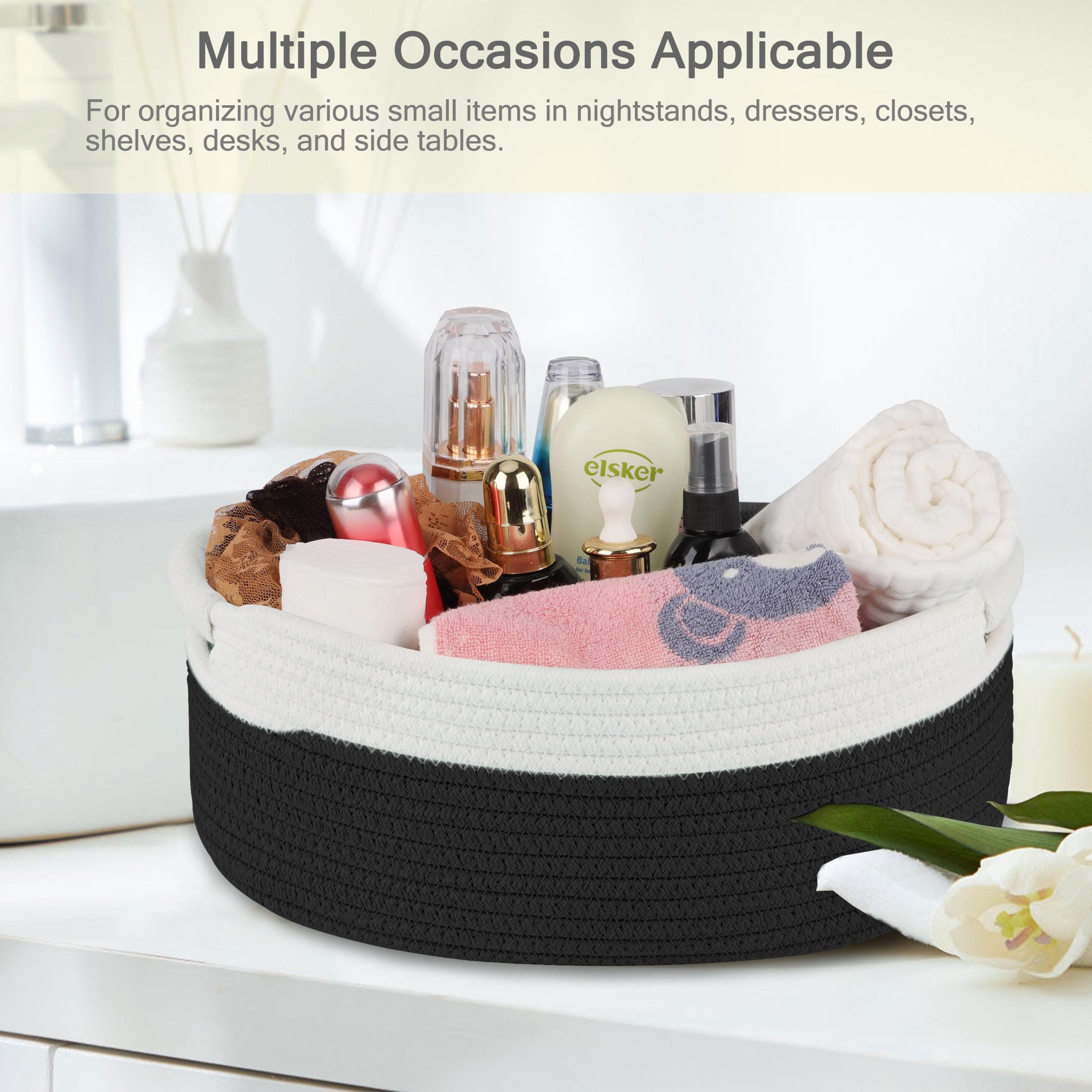 BOSROTY baby shower gift idea basket for thoughtful presents.