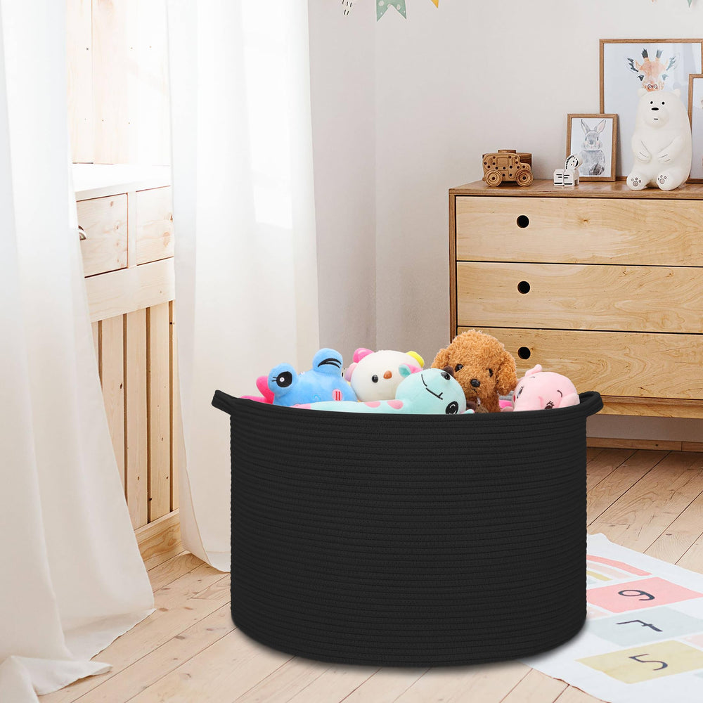 BOSROTY basket baby clothes organizer, ideal nursery storage.
