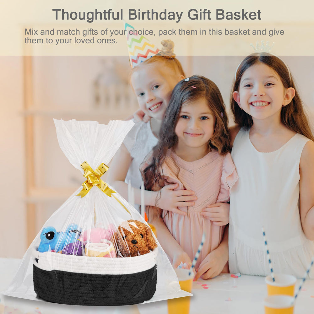 BOSROTY basket folded for shipping, compact packaging during transit.