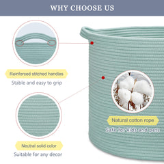 BOSROTY extra large basket in nursery safe for kids