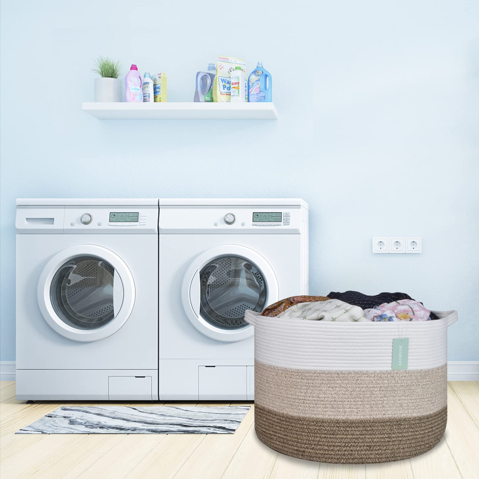 BOSROTY folds flat for storage when not in use.