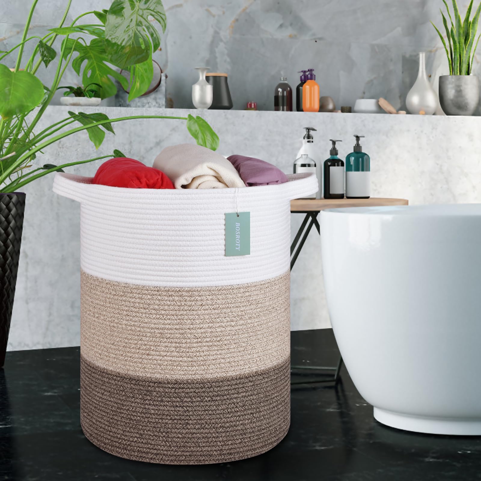 BOSROTY folding design allows easy storage when not in use.