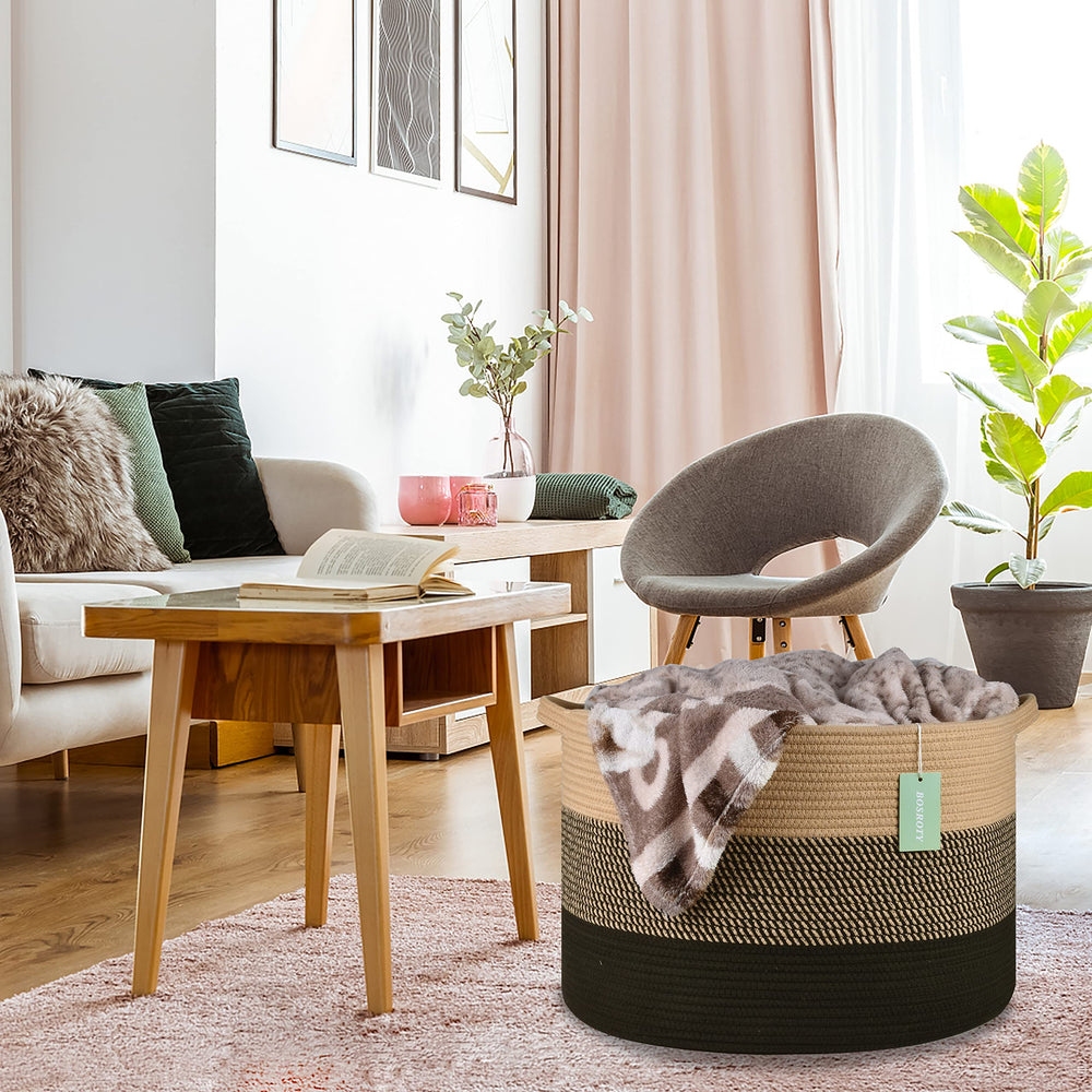 BOSROTY baby-friendly materials offer a safe, soft storage option for nurseries.