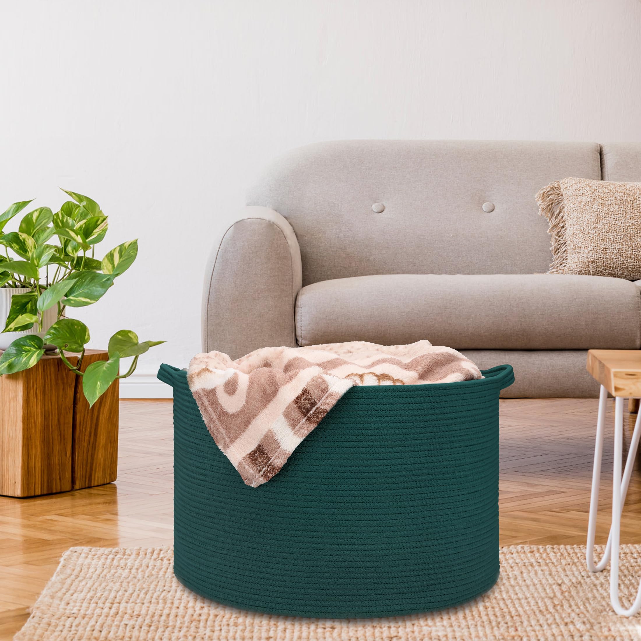 BOSROTY sturdy handles with double stitching support heavy loads.