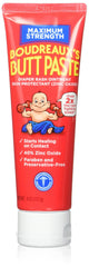 Boudreaux's Maximum Strength Butt Paste 4 oz pack of 2 for diaper rash protection.